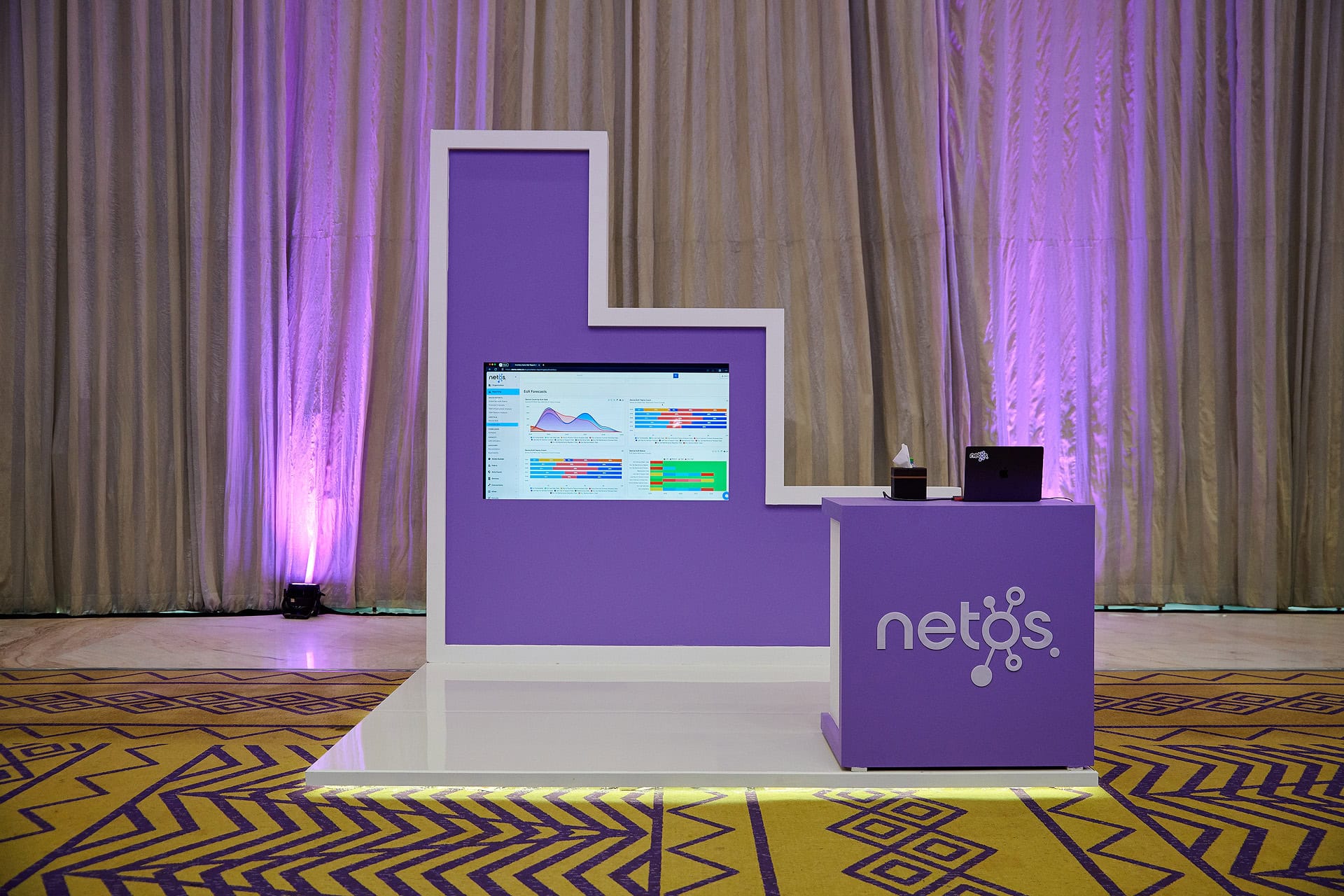 Netos working with Orbit mentors during the program