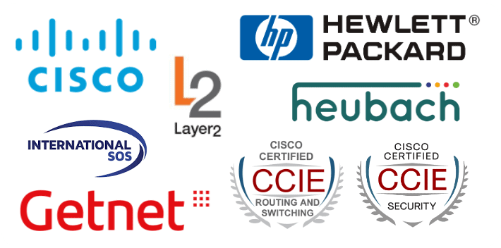 Cisco, Fortigate, Meraki, Palo Alto, AWS, Azure